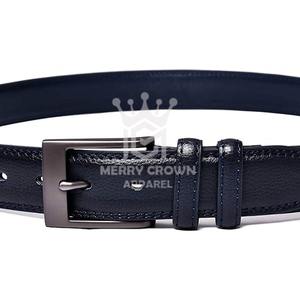 2025 Cinturones de cuero de piel de vaca de primera calidad para hombres Hebilla de acero de tarifa de venta completa de colores personalizados - Product Image 5