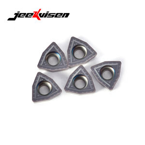 เม็ดมีดกลึง WCMT050308-MF JA315P U สำหรับงานกลึง ทำจากทังสเตนคาร์ไบด์ ใช้กับเครื่อง CNC - Product Image 2