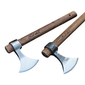 Hache à tête de tomahawk en acier industriel à haute teneur en carbone, personnalisable, de haute qualité, pour le camping et la chasse, fabriquée au Pakistan, taille et poids personnalisables - Product Image 1
