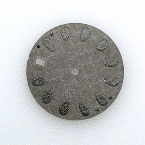 Esfera de Reloj con Textura de Meteorito de 28.5mm, Marcadores Luminosos de Metal Pulido en 3D, Compatible con NH35 Directo de Fábrica, Personalizable OEM - Product Image 5