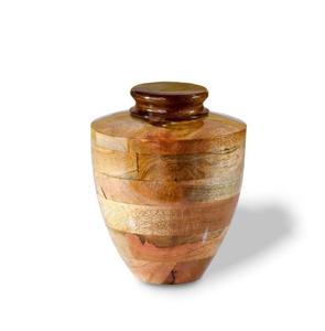 Wooden Jar <b>Urn</b> For Pet Or Human Ashes Decorative Memorial Jar for Dogs or <b>Cats</b> A Beautiful Ashes Keepsake Jar For Ashes - Product Image 3