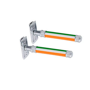 Maquinillas de afeitar de seguridad de acero inoxidable clásicas de venta a granel de último diseño disponibles a precio competitivo - Product Image 1