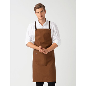 Delantal de cocina de cintura de algodón de alta calidad premium, personalizable con el logotipo de su marca, diseño sin mangas - Product Image 6