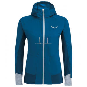 เสื้อแจ็คเก็ตซอฟต์เชลคุณภาพส่งออก มีฮู้ด เสื้อกันฝน เสื้อแจ็คเก็ตบุซับใน สำหรับกิจกรรมกลางแจ้ง เดินป่า - Product Image 1