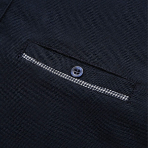 Polos de golf de verano de manga corta de alta calidad, polos de hombre de negocios con estampado bordado de poliéster transpirable - Product Image 4