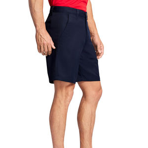 Pantalones cortos de golf para hombre con logotipo personalizado altamente exigente, pantalones cortos de golf informales de cintura media hechos de algodón y poliéster con bolsillos - Product Image 6