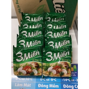 ถุงบะหมี่กึ่งสำเร็จรูปที่ผ่านการรับรองจากรีฟ-A 3ไมล์สำหรับผู้ที่ทานมังสวิรัติ ISO HACCP 65g-OEM ผักเวียดนาม - Product Image 6