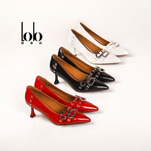 Tendance Mode Femme Printemps 2026 : <span class=keywords><strong>Chaussures</strong></span> de Bureau Élégantes à Bout Pointu, Chaîne Strass, Talon Bas Fin Incliné, Faciles à Enfiler - Product Image 4