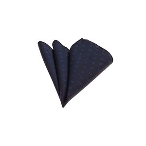 <b>Navy</b> Blue Checkered Collar Handkerchief Fashionable <b>Accessory</b> to Complete Your Outfit - Product Image 1