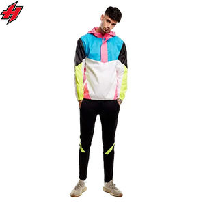 Stylish Design Windbreaker <b>Jacket</b> <b>Light</b> Weight Anti Wrinkle Comfortable Contrasting Colors Breathable Windbreaker <b>Jacket</b> For <b>Men</b> - Product Image 4