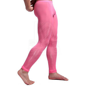 Leggings de Compresión de Lona Ligera de Color Sólido para Hombre, Cintura Elástica, Secado Rápido, Transpirables, Ropa Deportiva para Gimnasio, Personalizables - Product Image 5