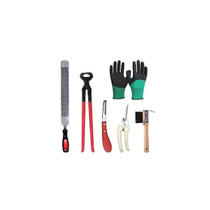 Herramienta profesional de herradores, Kit de aseo de pezuñas, 8 Uds., limpieza de caballos, extractor de uñas, pinza, instrumento quirúrgico - Product Image 2