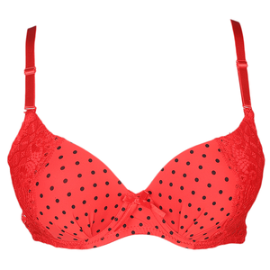 Sujetador de espuma para mujer - Rojo - Product Image 1