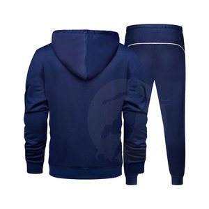 Chándal de manga larga para hombre, precio barato, OEM, venta al por mayor, nuevo diseño, conjunto de chándal de algodón a granel - Product Image 5