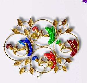 Décoration murale moderne en métal indien, tendance et écologique, durable, élégante, pour la maison, avec des éléments artistiques qui rehaussent l'espace. - Product Image 5