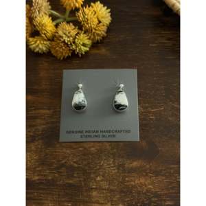 Pendientes Colgantes de Plata de Ley y Oro Blanco con Forma de Gota de Agua, con Perla y Diamante, de Tricia Smith, para Fiestas - Product Image 1