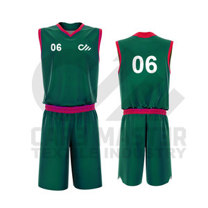 Uniforme respirant de haute qualité Uniforme de basket-ball pour hommes Logo personnalisé Vêtements d'équipe Bonne conception imprimée Basketball par sublimation sportive - Product Image 1