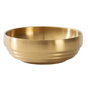 Exportador de Frutero de Metal martillado en tono latón Vintage de 10 pulgadas, manijas en forma de flores, bandeja de mesa decorativa, plato para servir - Product Image 5