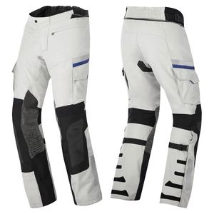 Pantalon de moto respirant et imperméable avec protection des genoux et des hanches, équipement de protection en maille unisexe - Product Image 4