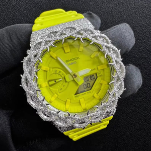 Reloj de Lujo para Hombre con Diamantes Blancos Personalizados y Incrustaciones de Moissanita VVS Estilo Hip Hop, el Más Vendido, Regalo para Él, Mayorista de Relojes - Product Image 1