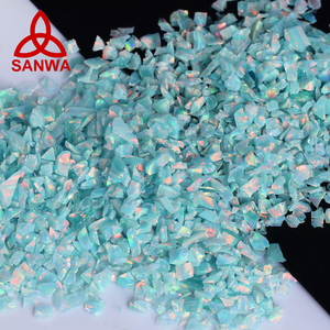 Direct usine meilleur prix Sanwa Bello opale OP02 Marine bleu vert puces de couleurs mélangées pour femme accessoires en argent bijoux - Product Image 3