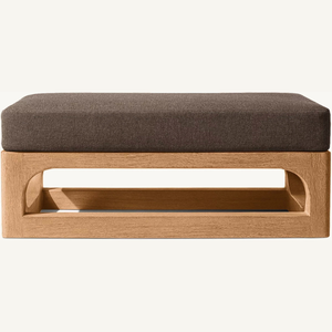Gran oferta de muebles de madera de teca, sofá o mesa otomana con estilo moderno, cómodo y con la máxima función - Product Image 4