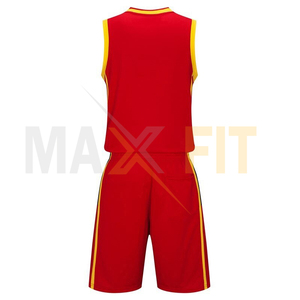 เสื้อบาสเก็ตบอลสำหรับผู้ชายเสื้อบาสเก็ตบอลออกแบบเครื่องแบบของคุณเอง - Product Image 3