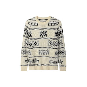 Pull décontracté à col rond et manches longues surdimensionné pour homme et femme pour Noël - Product Image 2