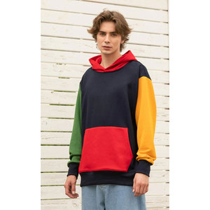 Sudadera con Capucha Térmica Extra Grande para Hombre, 100% Algodón, Felpa Francesa Gruesa, Hombros Caídos - Product Image 1