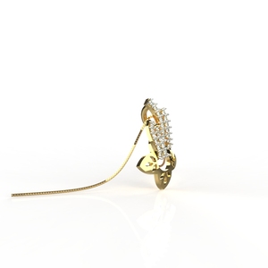 Avarta Jewellery 18k Gold <b>Enchanting</b> Pendant For Girls & Women - Product Image 2