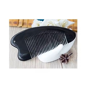 หวีเขาควายฮอร์นผมฮอร์นหวีผมสีธรรมชาติล้วนอุปกรณ์เสริมสำหรับผมฮอร์น - Product Image 5