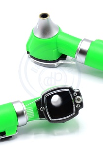 Meilleur Otoscope Compact de poche en Fiber optique orl Otoscopes de couleur verte Otoscopes Instruments chirurgicaux orl - Product Image 6