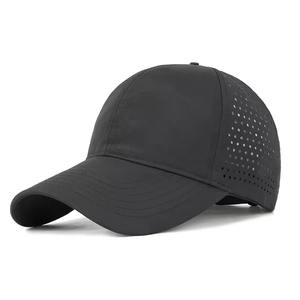 6-Panel 100% algodón al por mayor gorra de camionero transpirable Unisex béisbol malla sombrero algodón transpirable plástico - Product Image 6