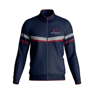 เสื้อแจ็คเก็ตซิปเต็มตัวสำหรับผู้ชาย ฤดูหนาว คอตั้ง ดีไซน์ทันสมัย เหมาะสำหรับกิจกรรมกลางแจ้ง ผลิตจากโพลีเอสเตอร์/คอตตอน รับผลิตแบบ OEM - Product Image 1