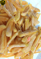 IQF 100% natuurlijk diepvries jackfruit, hoogwaardige reepjes, halfgesneden pulp met/zwijmende vruchten, bulk vacuüm verpakt, Vietnam oorsprong