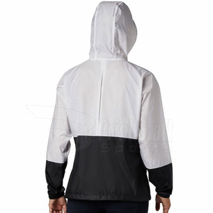 Chaqueta cortavientos de uso informal resistente al por mayor hecha de tejido de poliéster impreso Technics - Product Image 2