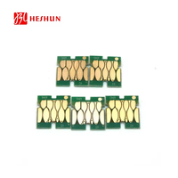 Puce de cartouche d'encre à réinitialisation automatique T6941-T6945 HS 5 couleurs pour imprimante Epson T3000 T3200 T3270 T5000 T5200 T5270 T7000 T7200 T7270