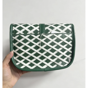 Bolso Bandolera Clásico de Marca OEM, Inspirado en Diseñadores, Unisex, Cuero PU Genuino, Correa de Hombro Ajustable, Portátil, Capacidad de 1-2L, Otoño - Product Image 1