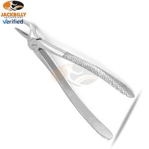 Fórceps de extracción Dental Manual de alta calidad #51S Patrón inglés Extracción de dientes certificada MOL de acero inoxidable Premium - Product Image 5