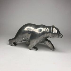 Juego de regalo de escultura de oso de aluminio fundido, modelo decorativo hecho a mano de oso sólido para el hogar, lo último en decoración de Navidad, osos - Product Image 2