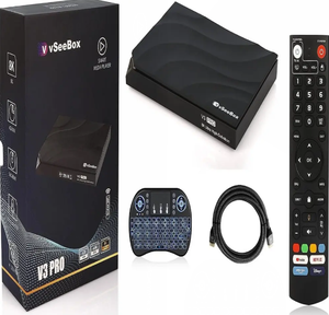 กล่องทีวีอัจฉริยะ VSeeBox V3 Pro ระบบ Android 11 พร้อมรีโมทควบคุมด้วยเสียงแบบมินิ และสาย HDMI, แรม 4GB, รอม 64GB - Product Image 2