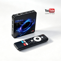 Boîtier TV S13 Ultra Quad Core Android 14.0 RK3539 4 Go 32 Go Lecteur multimédia intelligent 4K certifié IATV YouTube 5G double bande 2,4 G/5 GHz