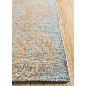 Alfombra de Lana Geométrica Azul Erbe, Tejida a Mano, Rectangular de 9x12, para Entrada, Hogar, Uso Juvenil - Modelo ZA-GS-7008 de Jaipur Rugs - Product Image 4