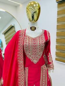 Ensemble Dupatta en coton de luxe Tissu en soie de qualité supérieure avec design supérieur - Product Image 5