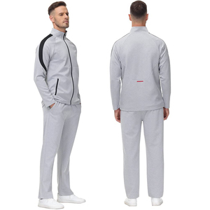 Ensemble de jogging léger et respirant pour homme, streetwear, motif uni, écologique pour l'exercice - Product Image 5