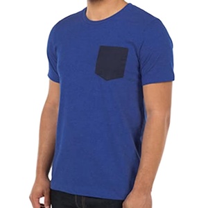 Camisetas de Hombre, Mezcla de Poliéster/Algodón, Diseño de Logotipo Personalizado, Serigrafía, Cuello Alto Tejido, Ropa Formal Transpirable, Estilo Urbano - Product Image 1