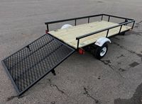 Remorque pour mini-excavatrice, conformes aux normes australiennes, en vente à prix modérés.