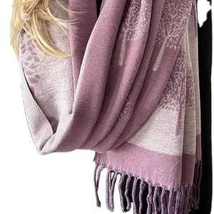 2024 vente en gros de qualité supérieure femme épais doux hiver châle personnalisable fabricant fournisseur foulards traditionnels châles pour - Product Image 3