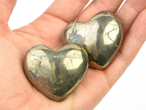 หัวใจพองไพไรต์สีทอง - Product Image 3