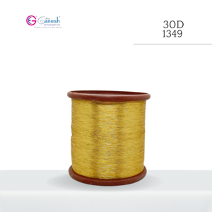 Hilo de bordado de poliéster 1349 30D de alta tenacidad Hilo metálico Lurex tipo MS & ST para tejer a mano con alta durabilidad - Product Image 1